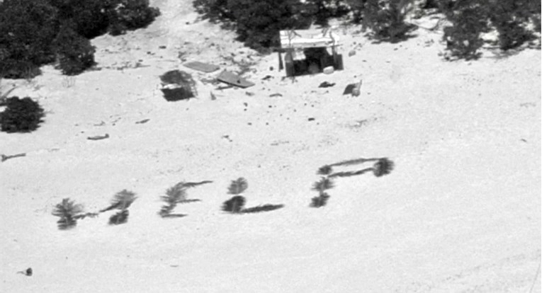 Nasukali se na pustom otoku. Našli ih zbog poruke na plaži